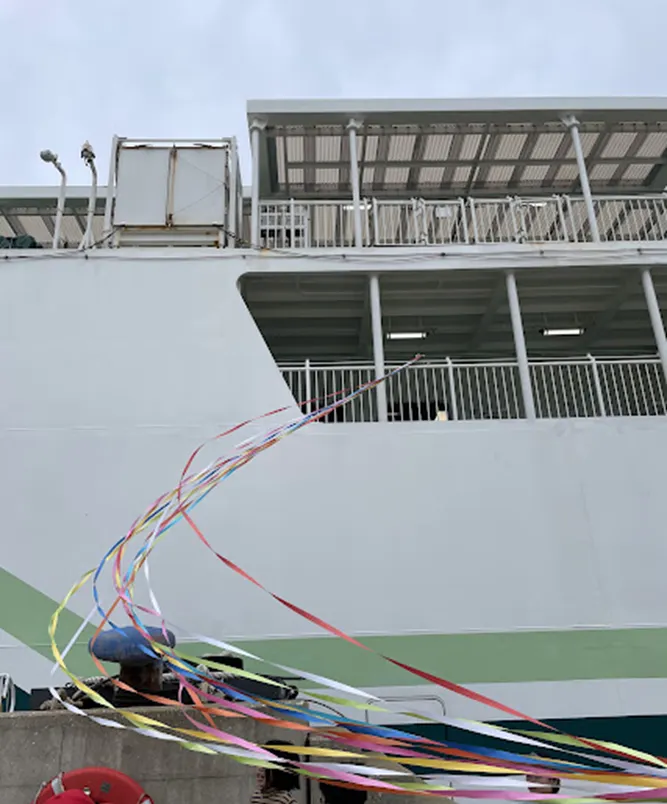 ferry farewell tsushima