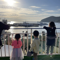 Departure by ferry Departure by ferry